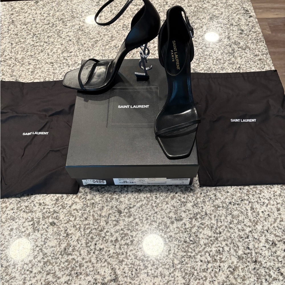 Saint Laurent Black Women's Heels
